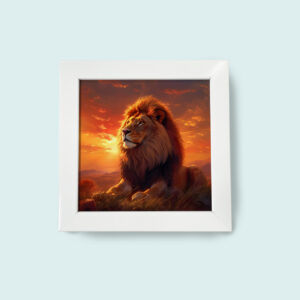 متال برد HD طرح شیر