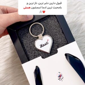 جاکلیدی استیل مدل قلبی طرح هستی