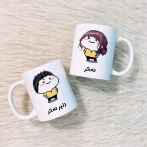 لیوان ست طرح سحر و دلبر سحر