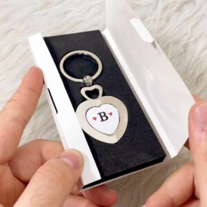 جاکلیدی استیل مدل دو قلب طرح B